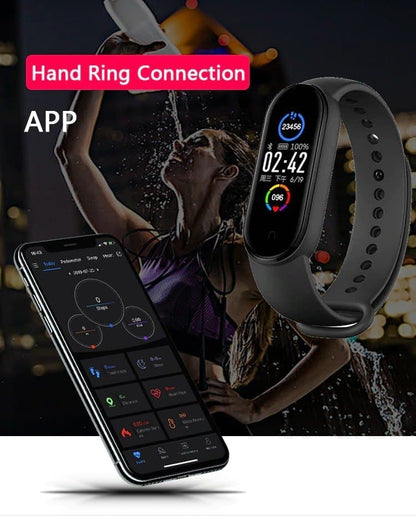 M5 Smart Watch Music Payback Bluetooth Blood Pressure Waterproof Heart Rate Monitor Fitness Bracelet